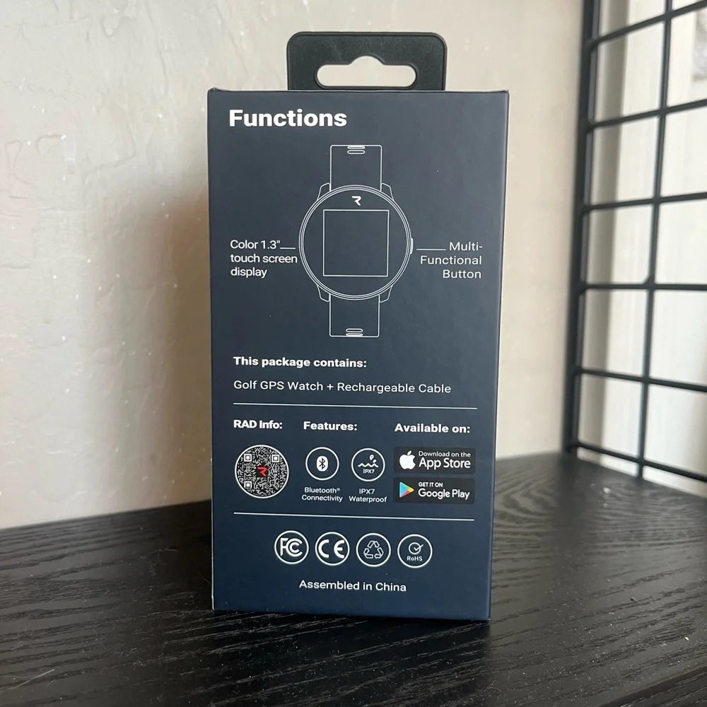 Rad Golf Watch+ GPS Watch